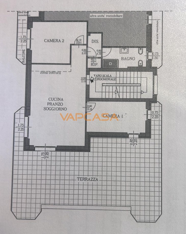 Immagine 5 di Appartamento in vendita  in Via Borsellino 2 a Rovato
