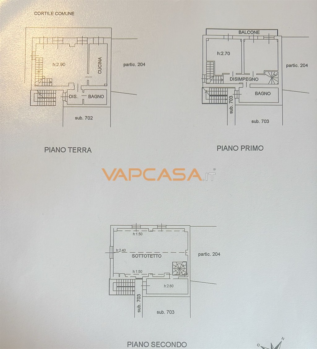 Immagine 10 di Casa indipendente in vendita  in via S. S. Redentore a Bagnatica