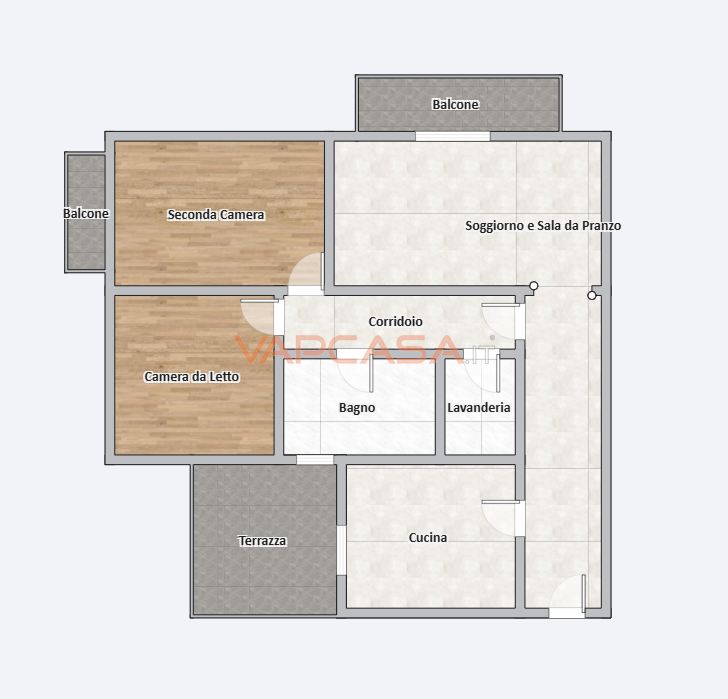 Immagine 8 di Appartamento in vendita  in VIA OLEANDRI a Verdellino