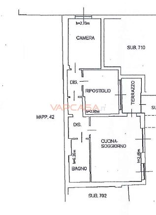 Immagine 10 di Appartamento in vendita  in VIA CASTELLO a Pagazzano