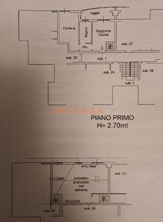 Immagine 10 di Appartamento in vendita  in VIA DEGLI ALPINI a Castel Rozzone