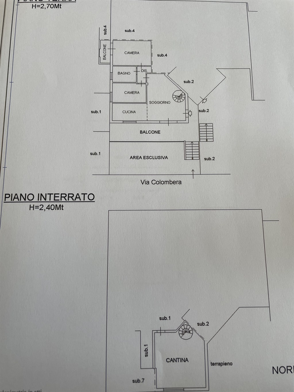 Immagine 6 di Appartamento in vendita  in VIA COLOMBERA a Romano Di Lombardia