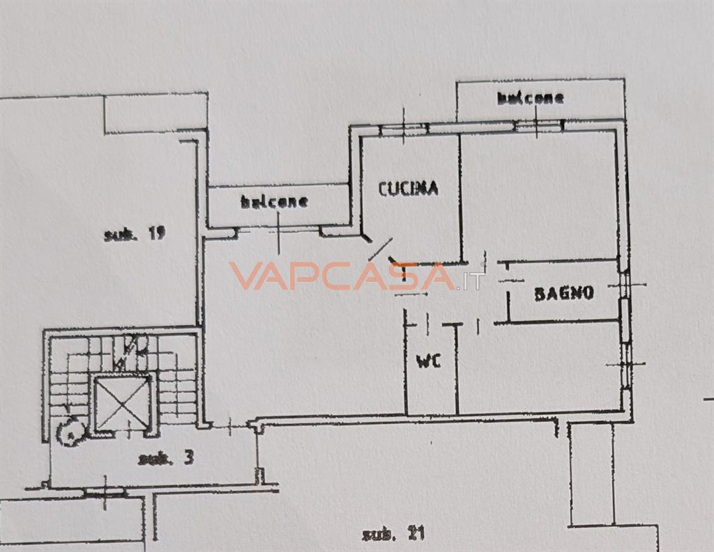 Immagine 10 di Appartamento in vendita  in via verdello ciserano 31 a Ciserano