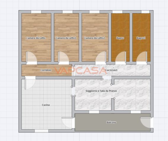 Immagine 7 di Appartamento in vendita  in VIA BORGORATTO 42 a Brignano Gera D'adda