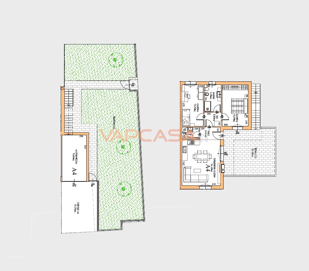 Immagine 10 di Appartamento in vendita  in VIA A. VESPUCCI 2 a Cologno Al Serio