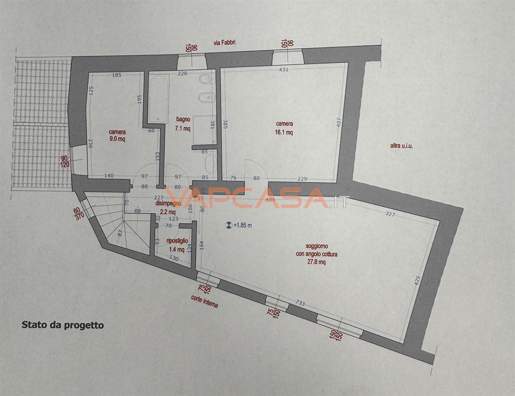 Immagine 11 di Casa indipendente in vendita  in VIA FABBRI 30 a Palazzolo Sull'oglio