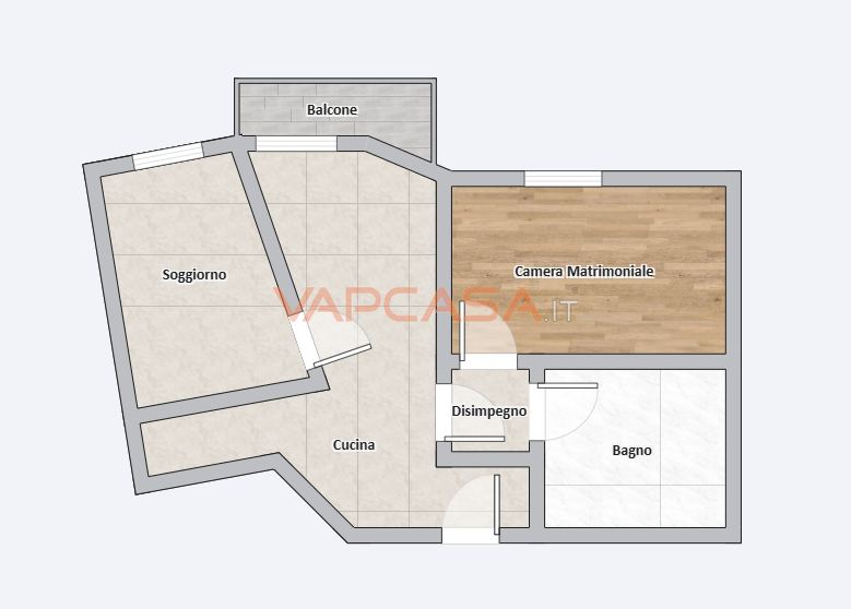 Immagine 4 di Appartamento in vendita  in VIA VITTORIO VENETO a Bonate Sotto