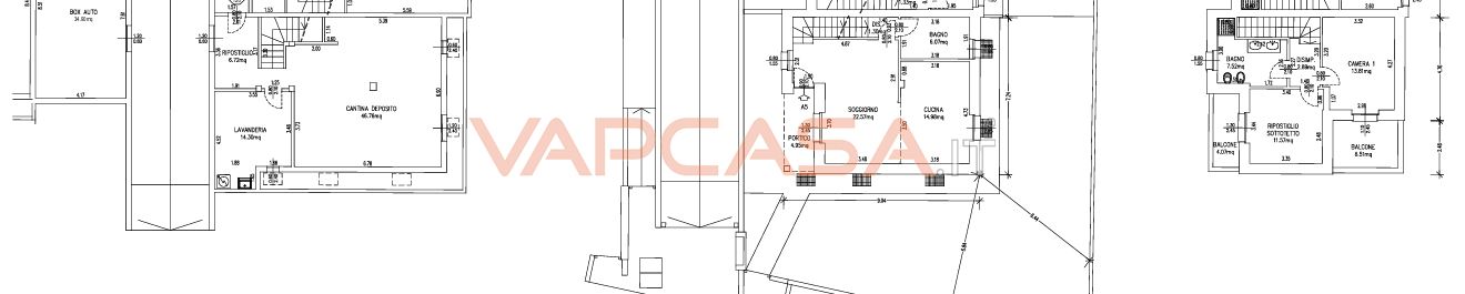 Immagine 10 di Villetta a schiera in vendita  in VIA MONTE BIANCO a Castel Rozzone