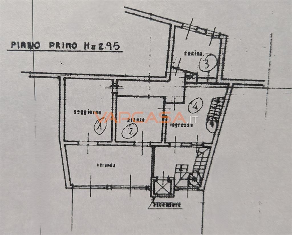 Immagine 11 di Casa indipendente in vendita  in piazza papa giovanni XXIII a Ciserano