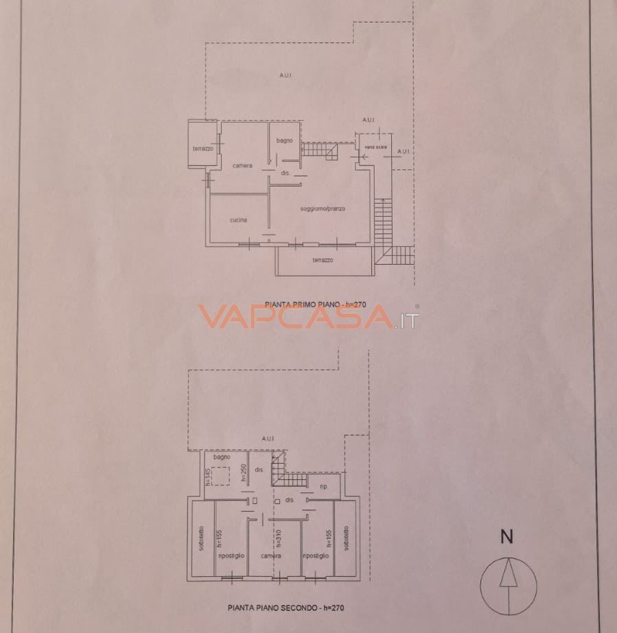 Immagine 10 di Appartamento in vendita  in via oberdan a Azzano San Paolo