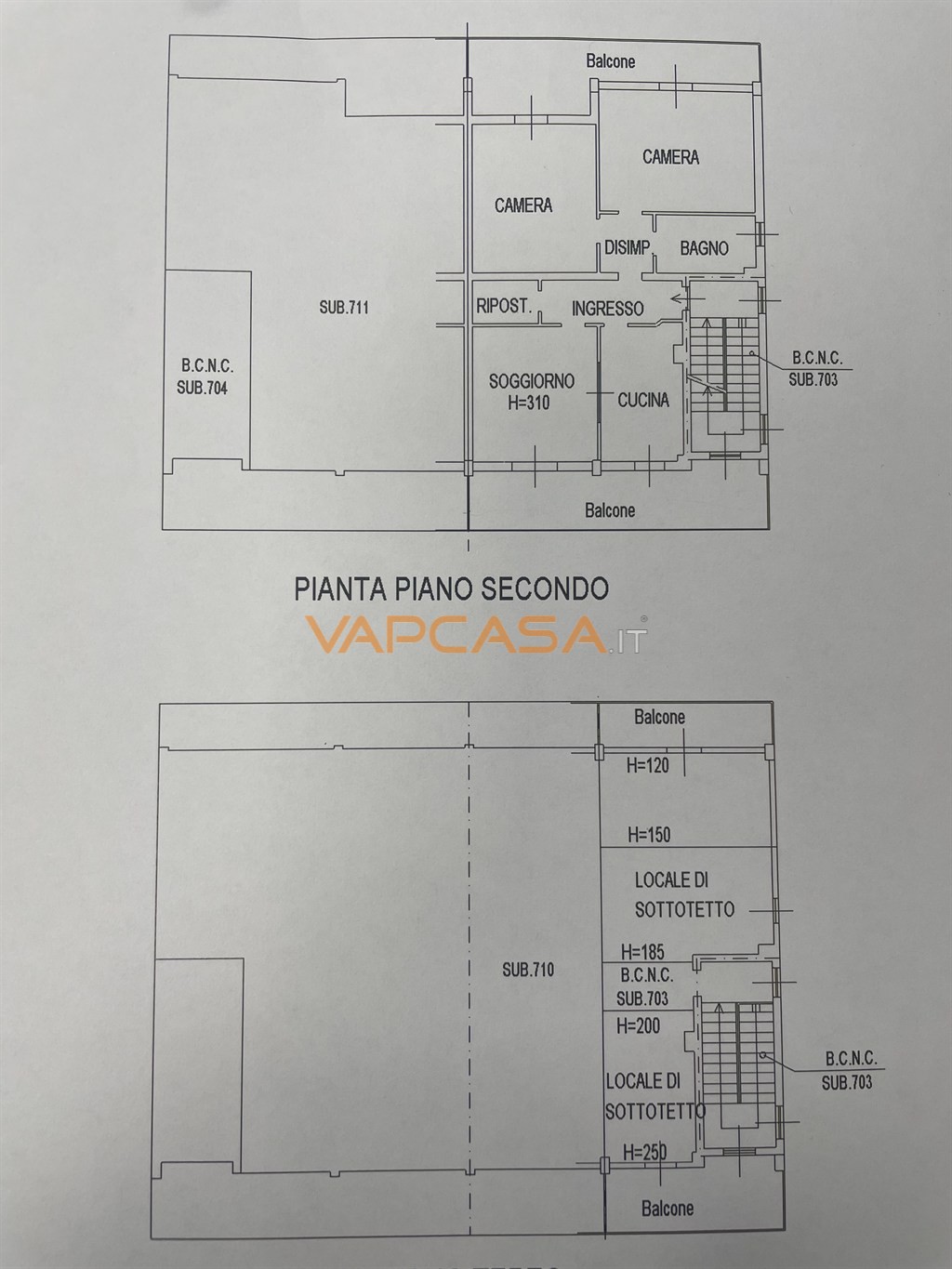 Immagine 10 di Appartamento in vendita  in VIA ROCCA a Cologno Al Serio