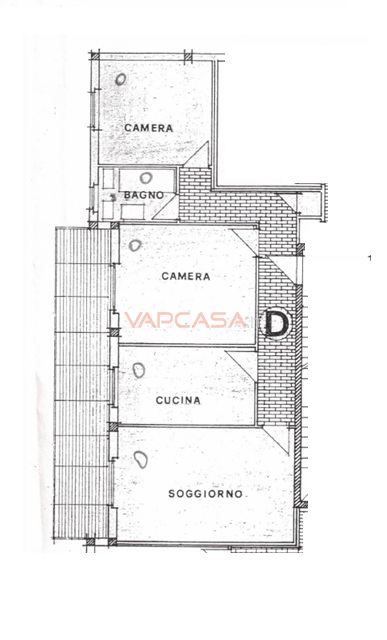 Immagine 10 di Appartamento in vendita  in VIA RONCAGLIE 8 a Calcio
