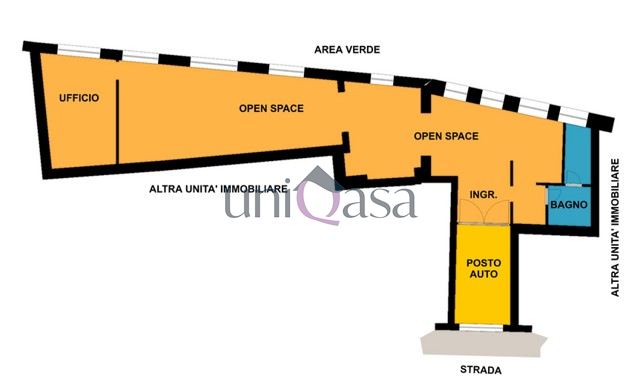 Immagine 10 di Ufficio in affitto  in Via Seminario a Lecco
