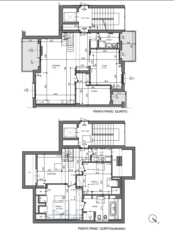 Immagine 10 di Appartamento in vendita  in via Dossetti 8 a San Donato Milanese