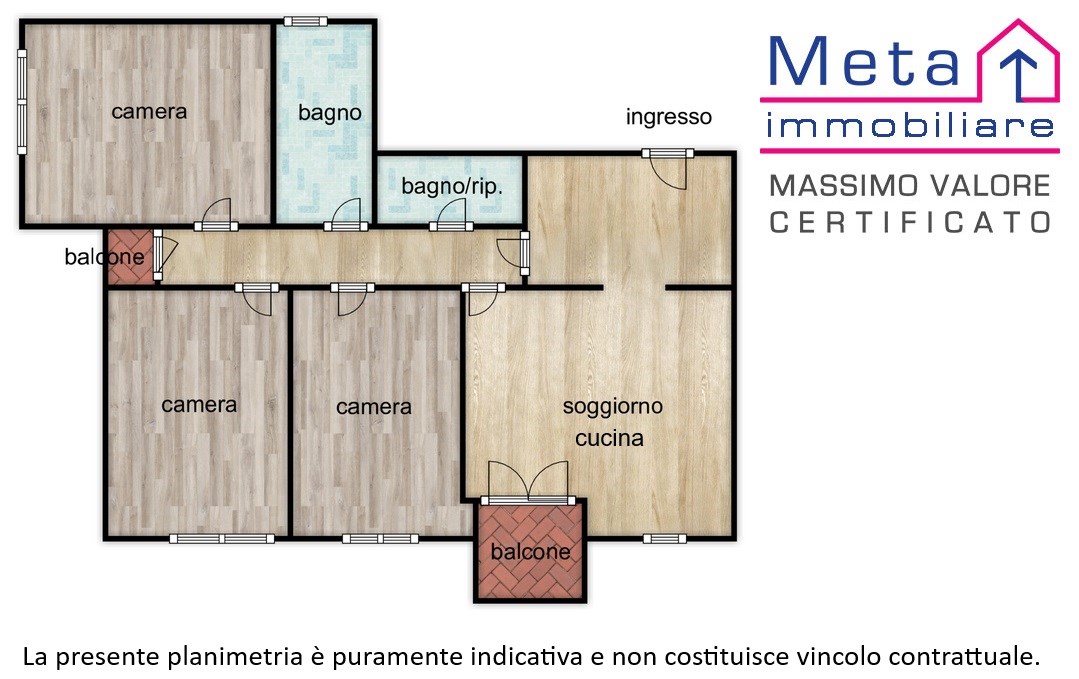 Immagine 10 di Appartamento in vendita  in Via Europa 6 a San Donato Milanese