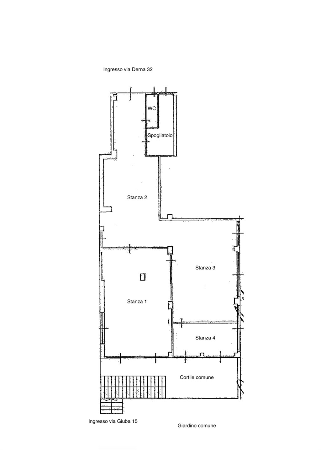 Immagine 10 di Laboratorio in vendita  in Via Derna 32 a Milano