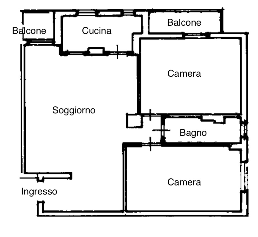 Immagine 10 di Appartamento in vendita  in Via Po 3-5 a San Donato Milanese
