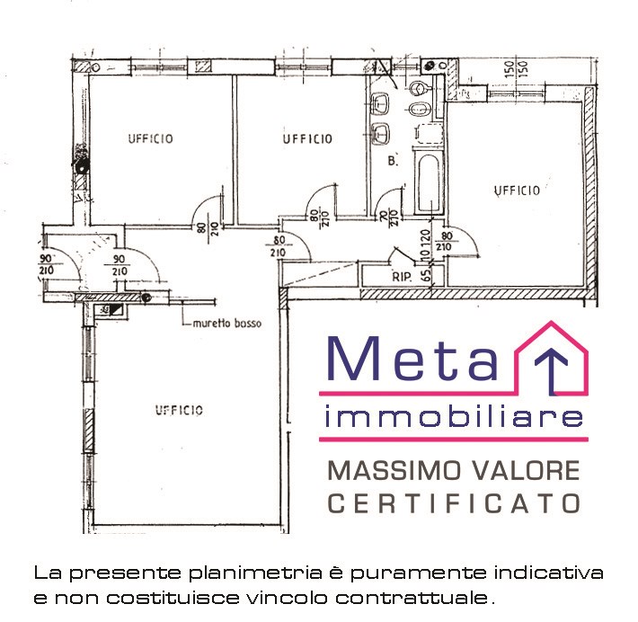 Immagine 7 di Ufficio in affitto  in Via Martiri di Cefalonia 8 a San Donato Milanese