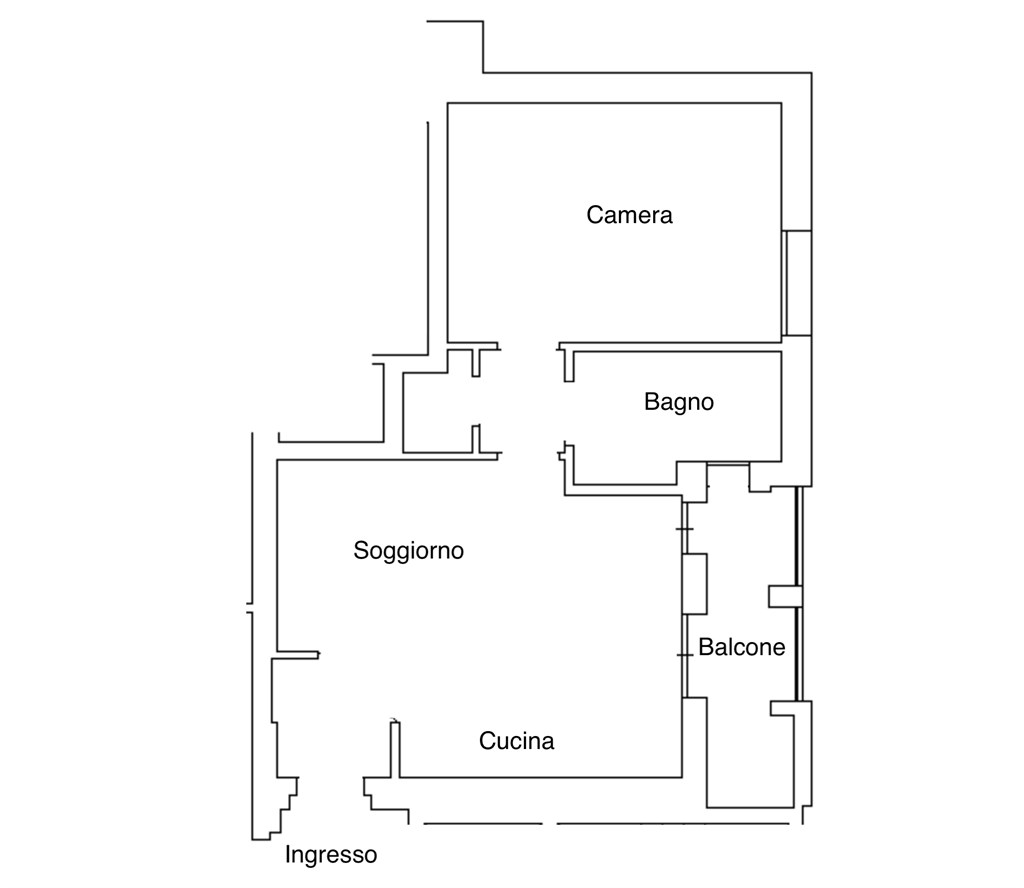 Immagine 10 di Appartamento in affitto  in Via Battisti 28 a San Donato Milanese