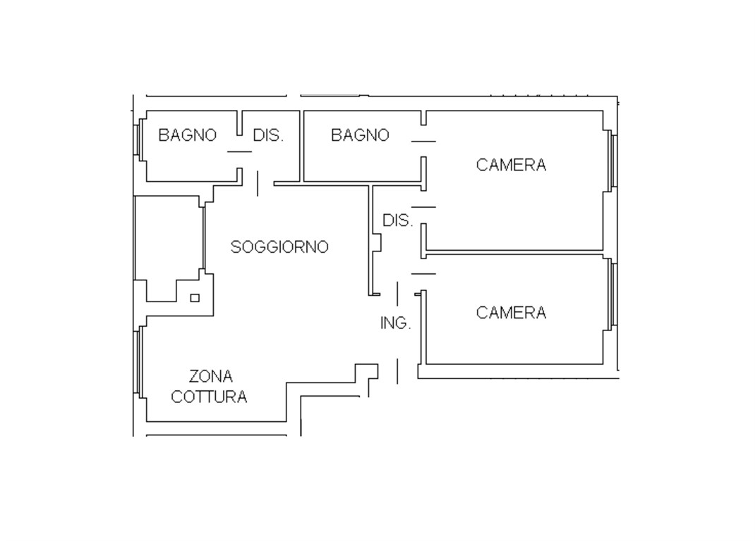 Immagine 10 di Appartamento in affitto  in Via Dossetti 3 a San Donato Milanese