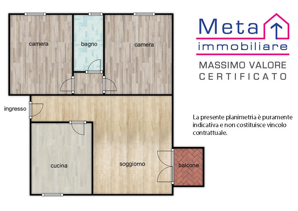 Immagine 10 di Appartamento in vendita  in via Fermi 4 a San Donato Milanese