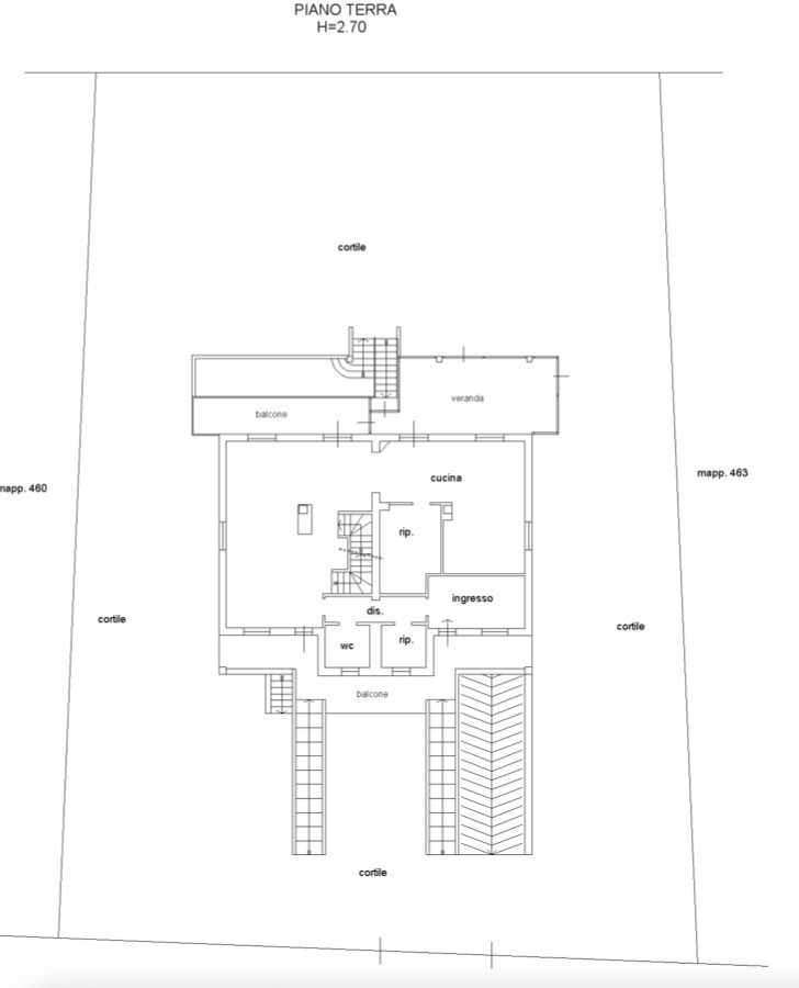 Immagine 10 di Villa in vendita  a Tribiano