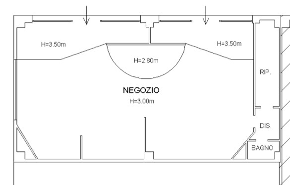 Immagine 4 di Negozio in affitto  in via dei Rioni a Pantigliate
