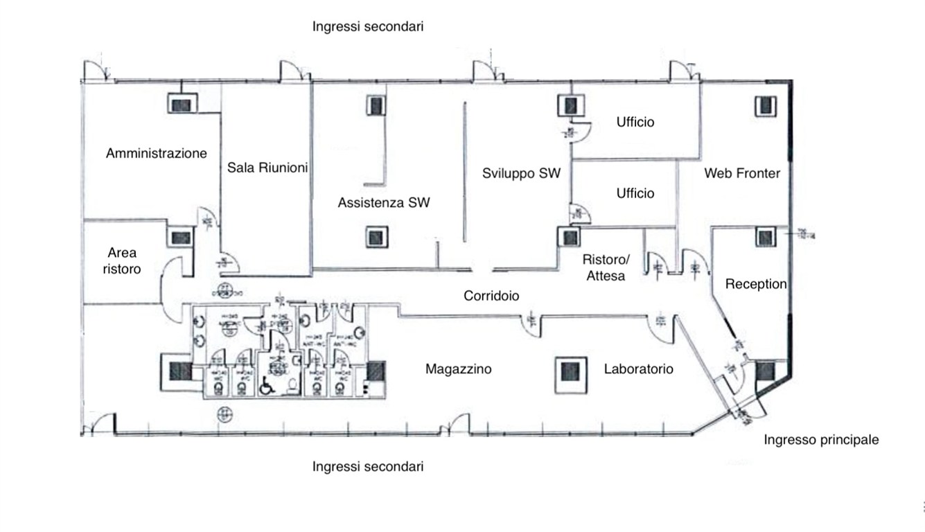 Immagine 10 di Ufficio in affitto  in Viale Forlanini 23 a Milano
