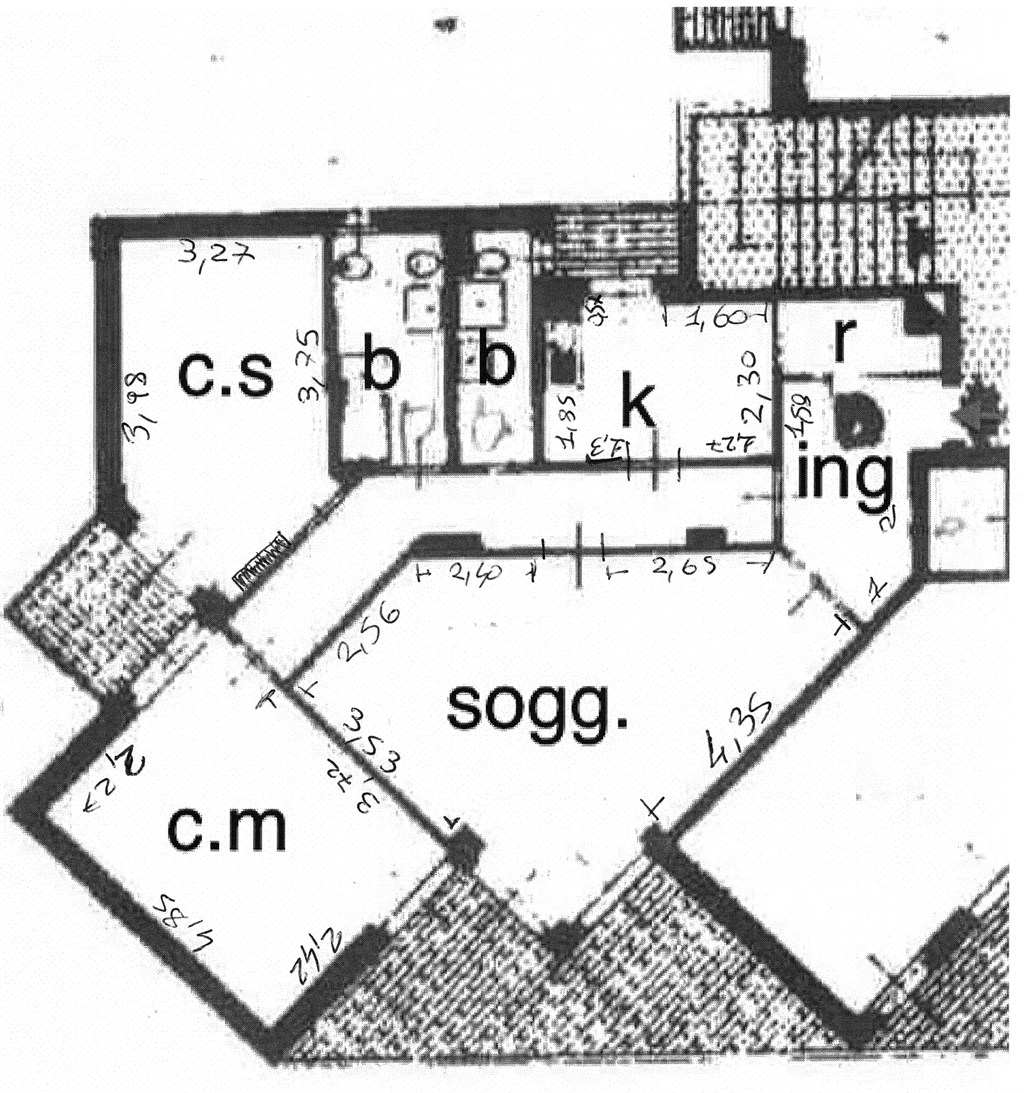 Immagine 10 di Appartamento in affitto  in via J. F. Kennedy 26 a San Donato Milanese