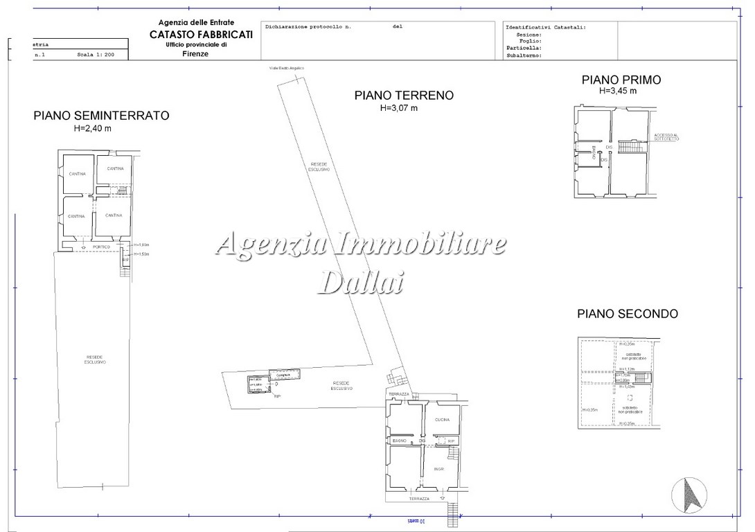 Immagine 10 di Villa in vendita  in Piazza della Vittoria a Vicchio