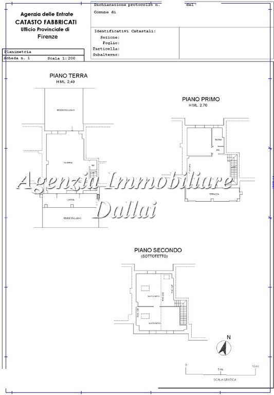 Immagine 10 di Villetta a schiera in vendita  in Viale Fratelli Kennedy a Borgo San Lorenzo