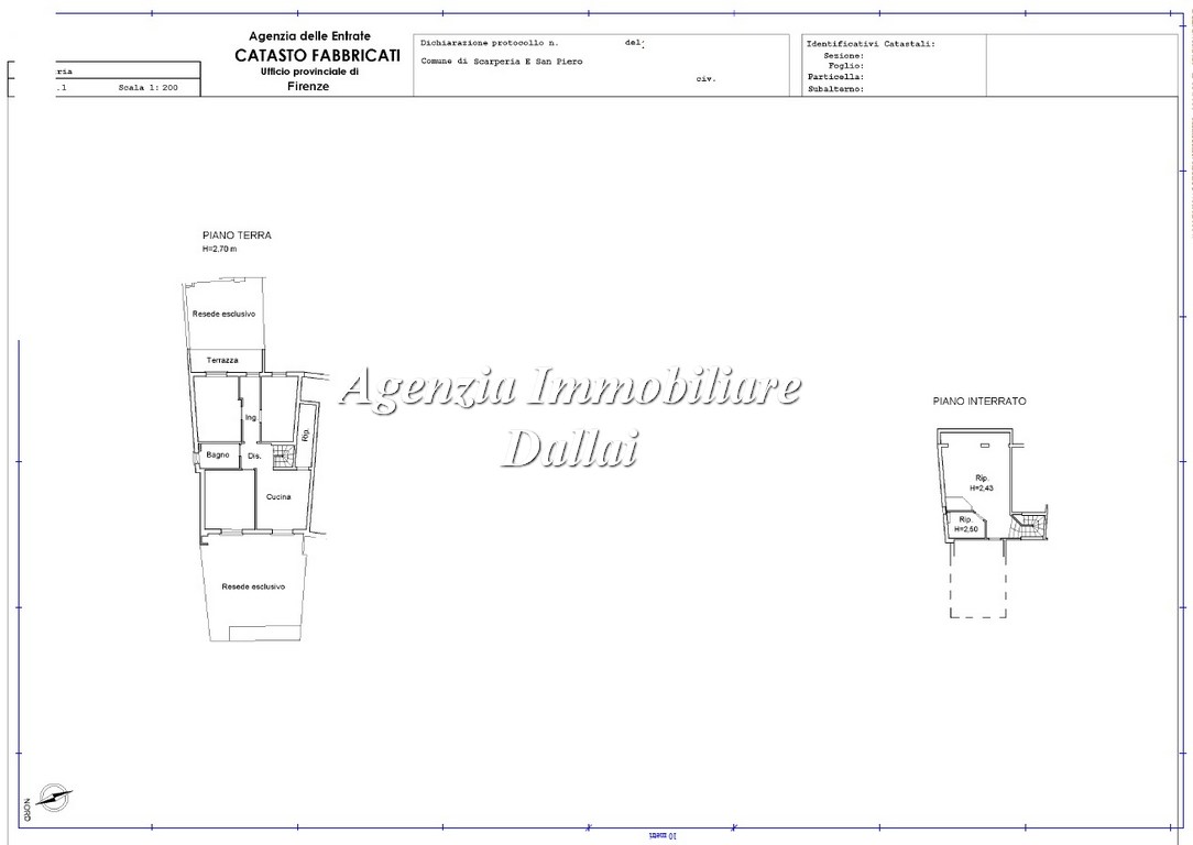 Immagine 10 di Appartamento in vendita  in Via Gramsci a Scarperia E San Piero