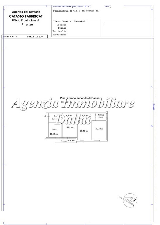 Immagine 10 di Appartamento in vendita  in Via Fratelli Cervi a Scarperia E San Piero