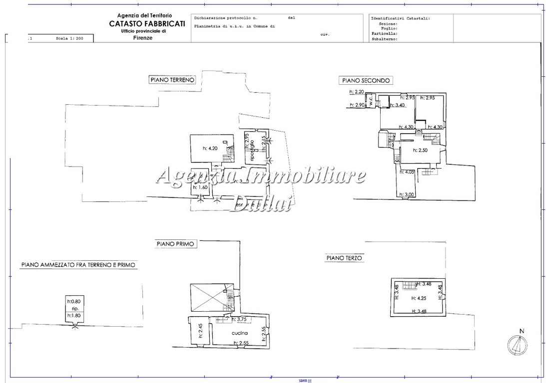 Immagine 10 di Rustico / casale in vendita  in Località Boccagnello a Vicchio