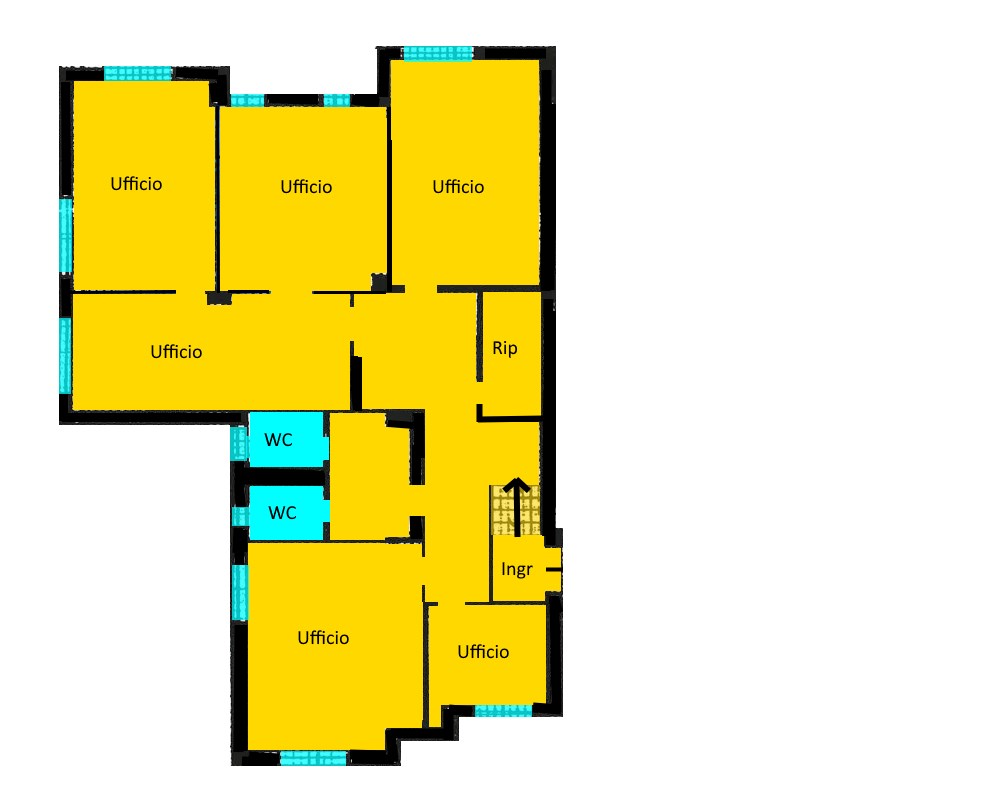 Immagine 6 di Ufficio in affitto  in Monte Bianco 4 a Monza
