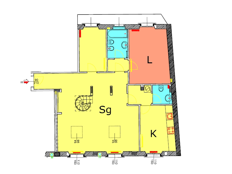 Immagine 10 di Appartamento in affitto  in Corso Milano 31 a Monza