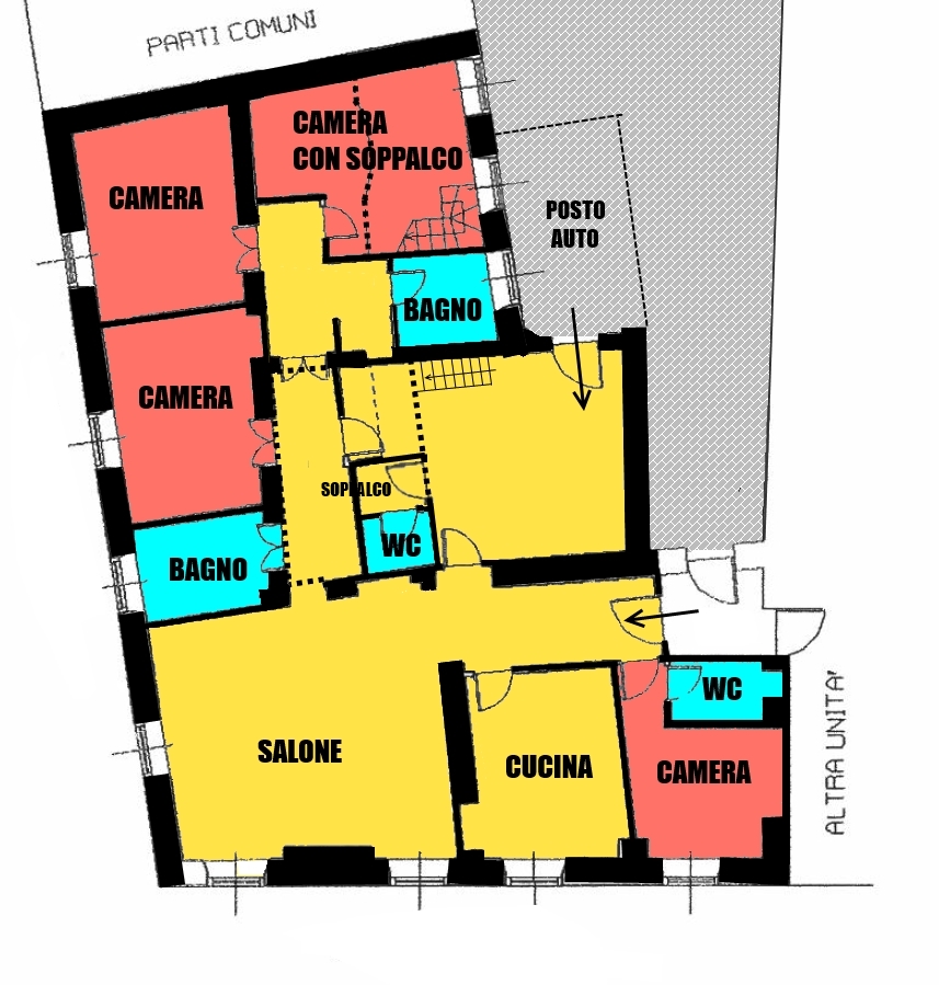 Immagine 5 di Appartamento in affitto  in Via Bartolomeo Zucchi 19 a Monza