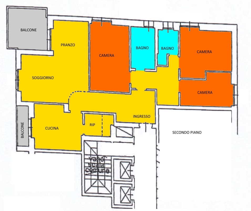 Immagine 5 di Appartamento in vendita  in Via Ambrosini 3 a Monza