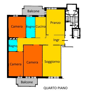 Immagine 10 di Appartamento in vendita  in Via Don Minzoni 25 a Monza