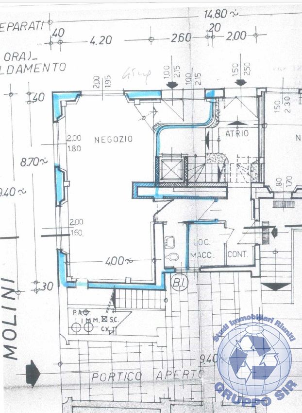 Immagine 7 di Negozio in affitto  in vicolo molini 11 a Monza
