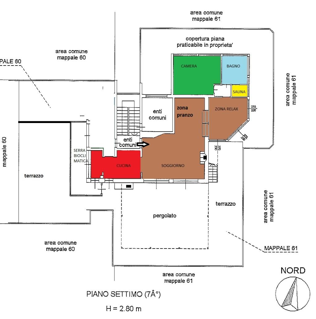 Immagine 10 di Appartamento in affitto  in via leopardi 22 a Monza