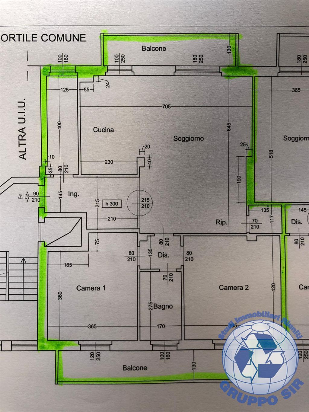 Immagine 2 di Appartamento in affitto  in via bellini 38 a Monza