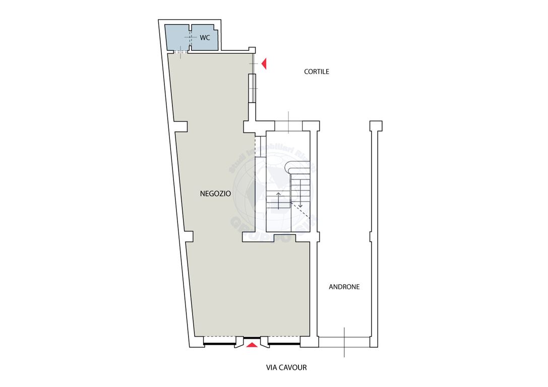 Immagine 6 di Negozio in vendita  in Via Cavour 3 a Monza