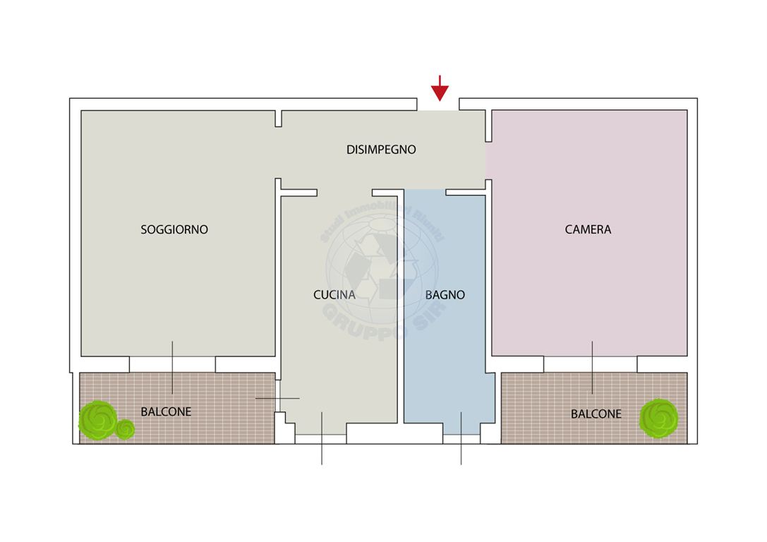 Immagine 9 di Appartamento in affitto  in Via Duse a Monza