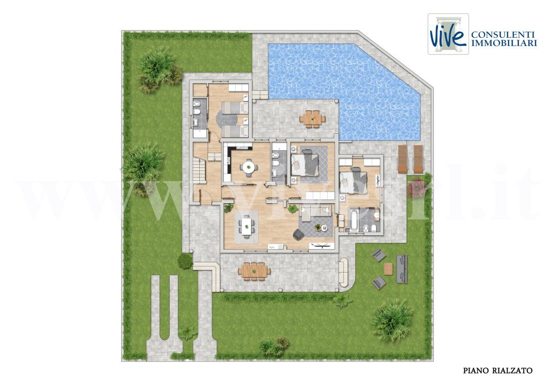 Immagine 10 di Villa in vendita  in Via Leonardo da Vinci a Pietrasanta