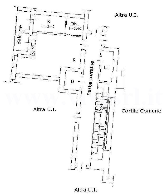 Immagine 7 di Appartamento in affitto  in Via Giusti a Milano