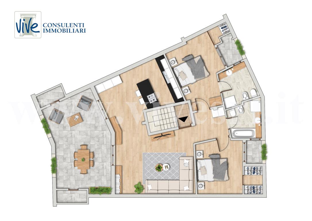 Immagine 10 di Appartamento in vendita  in Località Il Porto a Castiglione Della Pescaia