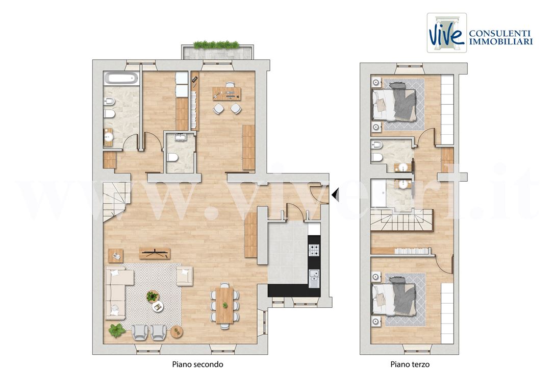 Immagine 4 di Appartamento in vendita  in Via De Amicis a Milano