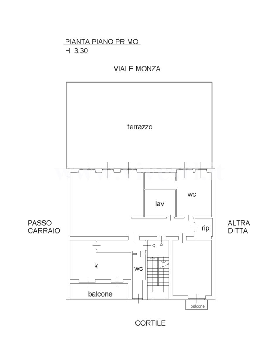 Immagine 11 di Palazzo in vendita  in Viale Monza a Milano