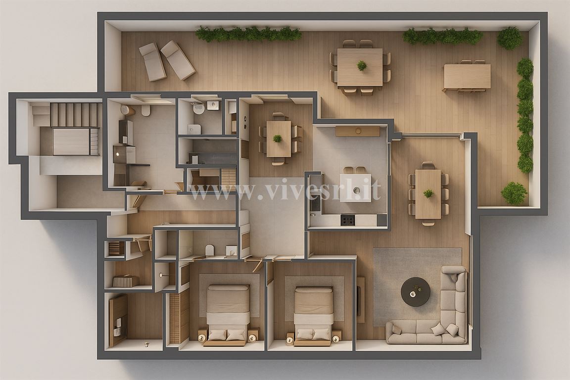 Immagine 2 di Appartamento in vendita  in Via Alberto da Giussano a Milano